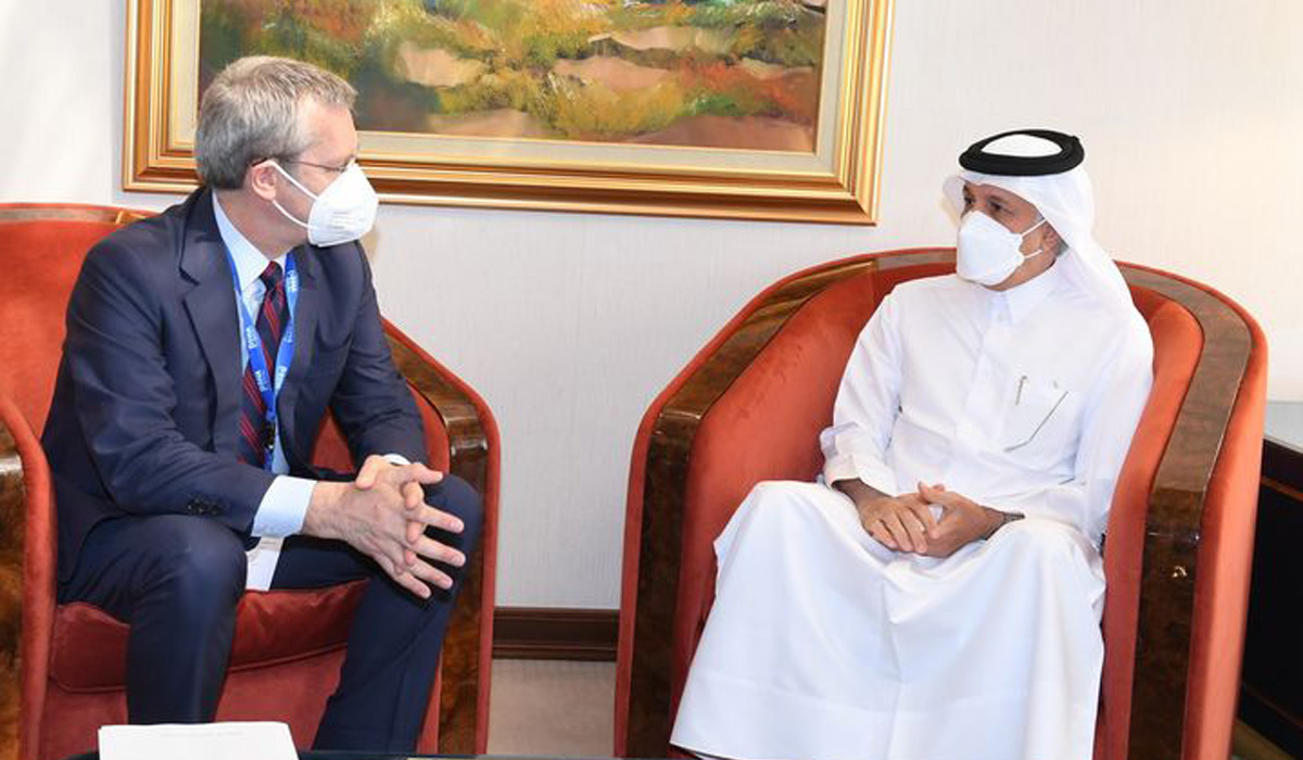 HE Minister of State for Foreign Affairs Sultan bin Saad Al Muraikhi